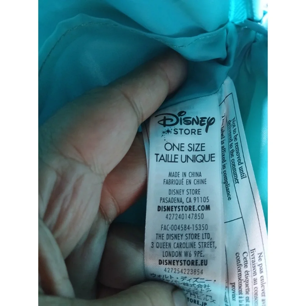 Lilo & Stitch Backpack Disney Store Nylon Tote Adjustable Straps 13